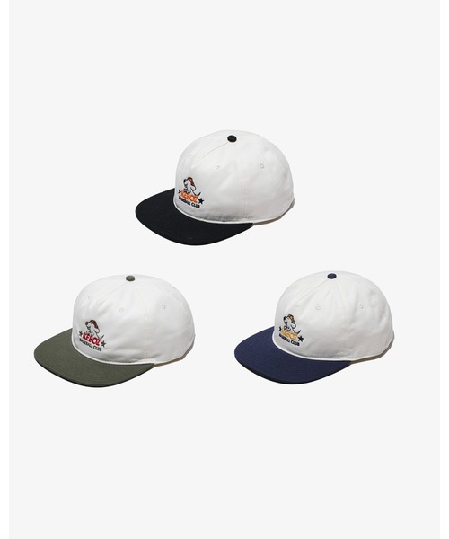 KEBOZ(ケボズ)の「YIB 5 PANEL CAP(キャップ・メンズ・オリーブ/ホワイト×ブラック/ホワイト×ネイビー・FREE)」の19枚目の写真