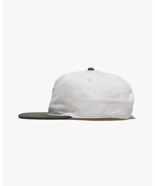 KEBOZ(ケボズ)の「YIB 5 PANEL CAP(キャップ・メンズ・オリーブ/ホワイト×ブラック/ホワイト×ネイビー・FREE)」の10枚目の写真