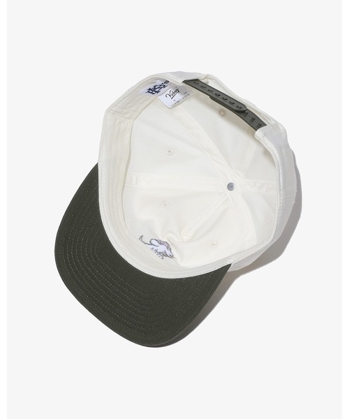 KEBOZ(ケボズ)の「YIB 5 PANEL CAP(キャップ・メンズ・オリーブ/ホワイト×ブラック/ホワイト×ネイビー・FREE)」の8枚目の写真