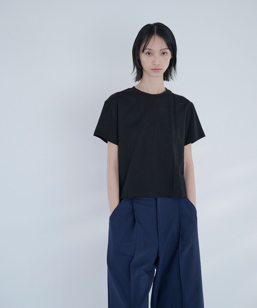 Nora Lily elle(ノラリリーエル)の「hazy tee(Tシャツ/カットソー・レディース・ホワイト/ブラック/ライトブルー・FREE)」の19枚目の写真