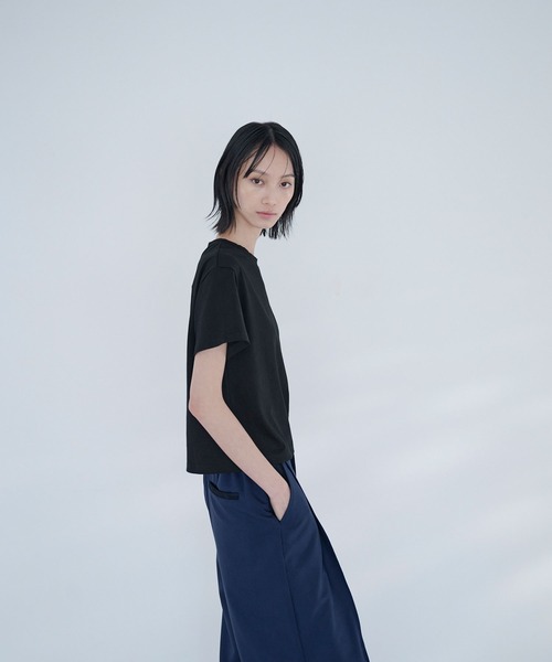 Nora Lily elle(ノラリリーエル)の「hazy tee(Tシャツ/カットソー・レディース・ホワイト/ブラック/ライトブルー・FREE)」の22枚目の写真