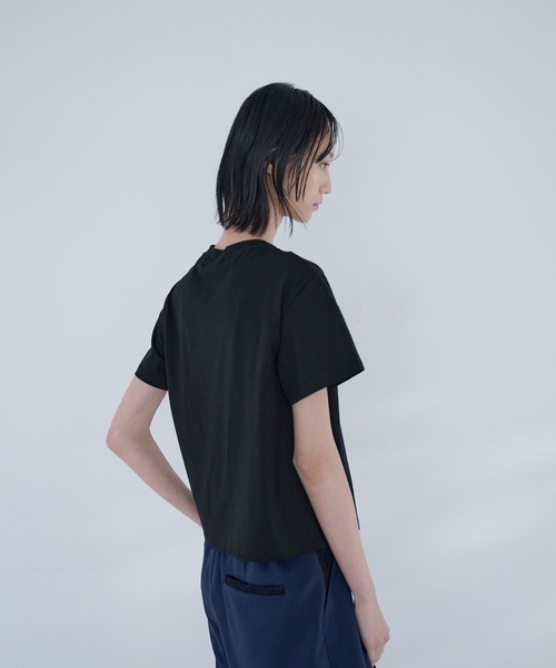 Nora Lily elle(ノラリリーエル)の「hazy tee(Tシャツ/カットソー・レディース・ホワイト/ブラック/ライトブルー・FREE)」の13枚目の写真