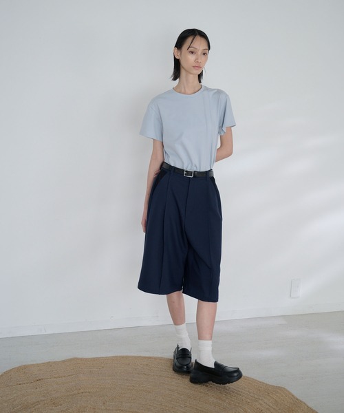 Nora Lily elle(ノラリリーエル)の「hazy tee(Tシャツ/カットソー・レディース・ホワイト/ブラック/ライトブルー・FREE)」の10枚目の写真
