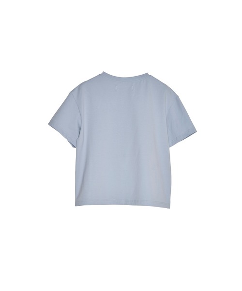 Nora Lily elle(ノラリリーエル)の「hazy tee(Tシャツ/カットソー・レディース・ホワイト/ブラック/ライトブルー・FREE)」の6枚目の写真
