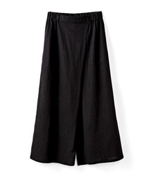 IEDIT | IEDIT リネン混素材 ラップ風スカンツ(その他パンツ)