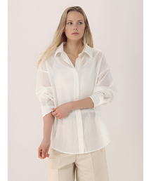 ACUD（アクド）の「Relaxed Tencel Shirt _Ivory（シャツ/ブラウス）」