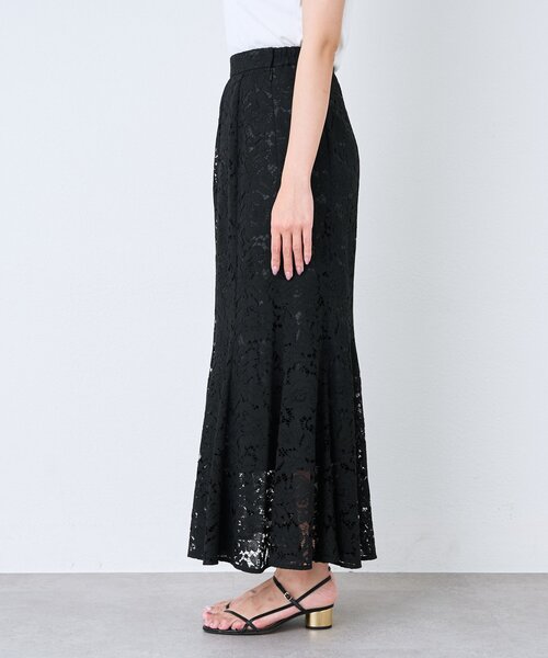 La boutique BonBon(ラブティックボンボン)の「【miki監修】レースマーメイドマキシスカート(スカート・レディース・グレー/ブラック/オフホワイト・36/34/38)」の19枚目の写真