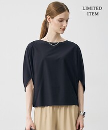 【WEB限定】ストレッチツイルジャージー ドルマンスリーブカットソー