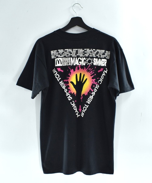 LABORATORY R(ラボラトリーアール)の「【USED】90’s ONITA “NEW KIDS ON THE BLOCK/ MAGIC SUMMER TOUR” バンドTシャツ USA製(Tシャツ/カットソー・メンズ・ブラック・LARGE)」の7枚目の写真