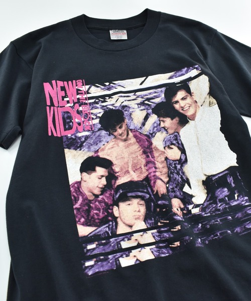 LABORATORY R(ラボラトリーアール)の「【USED】90’s ONITA “NEW KIDS ON THE BLOCK/ MAGIC SUMMER TOUR” バンドTシャツ USA製(Tシャツ/カットソー・メンズ・ブラック・LARGE)」の2枚目の写真