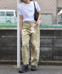 タイダイデニムパンツ