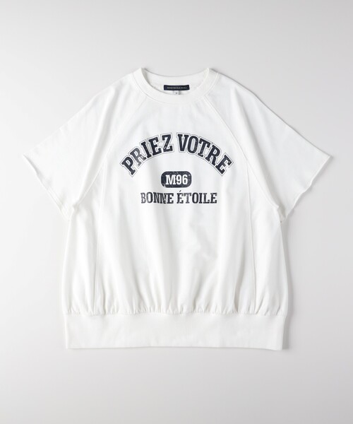 HONEYSUCKLE ROSE（ハニーサックルローズ）の「【スウェッティ】カレッジロゴプルオーバー（Tシャツ/カットソー・レディース・レッド系2/ブラック系/ホワイト系3・04/05）」の19枚目の写真