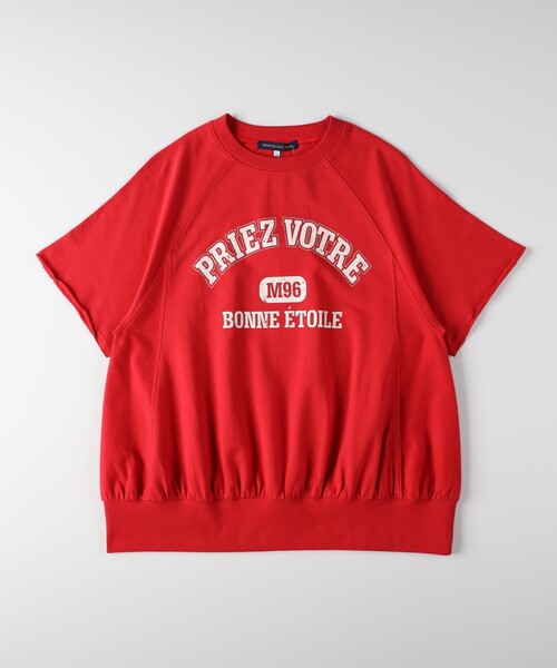 HONEYSUCKLE ROSE（ハニーサックルローズ）の「【スウェッティ】カレッジロゴプルオーバー（Tシャツ/カットソー・レディース・レッド系2/ブラック系/ホワイト系3・04/05）」の21枚目の写真