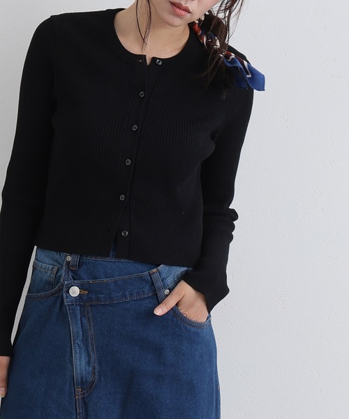 ElegChic(エレグシック)の「アシメウエストラップ風デニムスカート(デニムスカート・レディース・ネイビー系/ネイビー・XL/4L/L/XXL/M)」の12枚目の写真