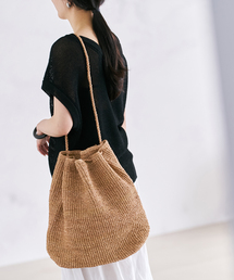 plage | 別注 RAFFIA KAGIAMI バッグ(トートバッグ)