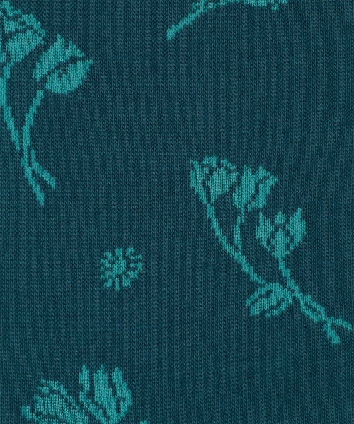Paul Smith(ポールスミス)の「“Floral” ソックス【260615 DR】(ソックス/靴下・メンズ・ダークパープル/ダークグリーン/ネイビー・25-27)」の4枚目の写真