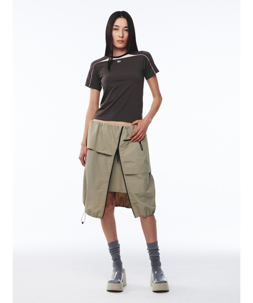 Kijun(キジュン)の「Cycle Half Sleeve Top Charcoal(Tシャツ/カットソー・レディース・その他・LARGE/MEDIUM/SMALL)」の2枚目の写真