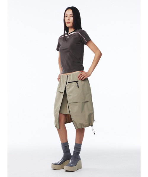 Kijun(キジュン)の「Cycle Half Sleeve Top Charcoal(Tシャツ/カットソー・レディース・その他・LARGE/MEDIUM/SMALL)」の3枚目の写真