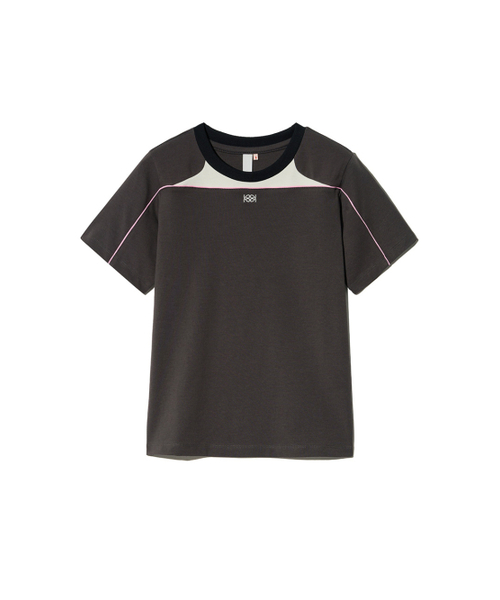 Kijun(キジュン)の「Cycle Half Sleeve Top Charcoal(Tシャツ/カットソー・レディース・その他・LARGE/MEDIUM/SMALL)」の4枚目の写真