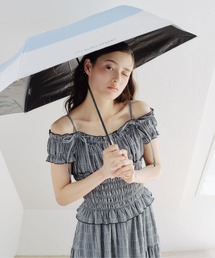 JILL by JILL STUART ジル バイ ジル スチュアートの折りたたみ傘 ブルー・ネイビー 青色系・ブランドロゴ 通販
