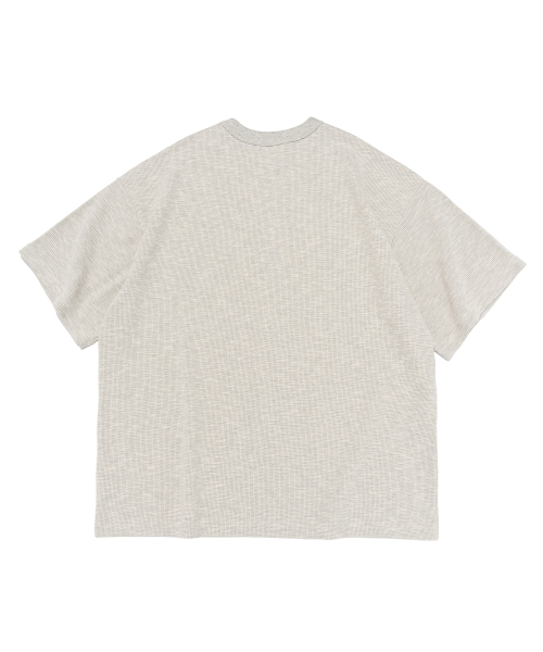 CARGOBROS(カーゴブロス)の「バインディングオーバーボックスワッフルTシャツ(グレー)(Tシャツ/カットソー・メンズ・その他・FREE)」の7枚目の写真