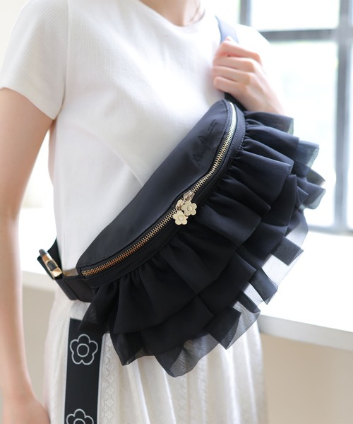 MARY QUANT ボディバッグ・ウエストポーチ ティアードシアー ボディバッグ（ボディバッグ/ウエストポーチ）｜MARY