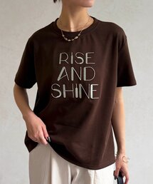刺繍ロゴTシャツ