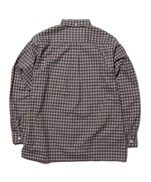 BEAMS PLUS(ビームスプラス)の「Open B. D. Dobby Plaid(シャツ/ブラウス・メンズ・グリーン/ネイビー/サックスブルー・LARGE/MEDIUM/SMALL/X-LARGE)」の19枚目の写真