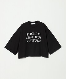 SACRA | <SACRA>6分袖 レター Tシャツ(Tシャツ/カットソー)