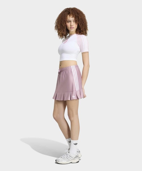 adidas(アディダス)の「ケアベア x アディダス ベビー半袖Tシャツ / アディダスオリジナルス adidas Originals(Tシャツ/カットソー・レディース・ホワイト・X-LARGE/MEDIUM/LARGE/XX-LARGE/X-SMALL/SMALL)」の5枚目の写真