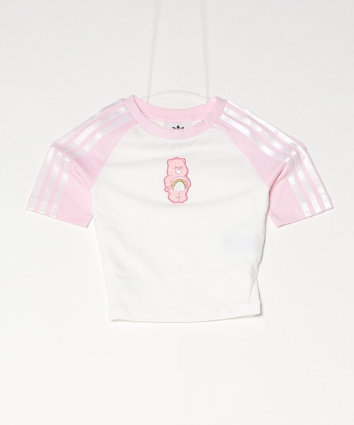 adidas(アディダス)の「ケアベア x アディダス ベビー半袖Tシャツ / アディダスオリジナルス adidas Originals(Tシャツ/カットソー・レディース・ホワイト・X-LARGE/MEDIUM/LARGE/XX-LARGE/X-SMALL/SMALL)」の6枚目の写真