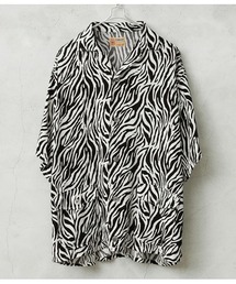WAIPER.inc | WAIPER×TOWN CRAFT TC26S013WP Zebra Pattern Rayon Beach Shirts レーヨンビーチシャツ(シャツ/ブラウス)