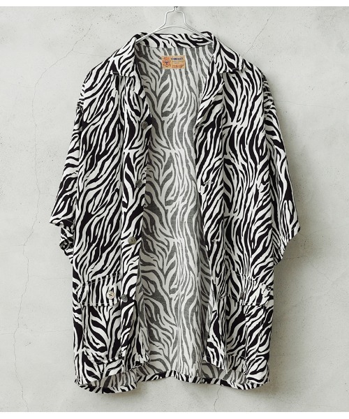 WAIPER.inc(ワイパーインク)の「WAIPER×TOWN CRAFT TC26S013WP Zebra Pattern Rayon Beach Shirts レーヨンビーチシャツ(シャツ/ブラウス・メンズ・ホワイト系その他/ブラック系その他・M/L)」の16枚目の写真