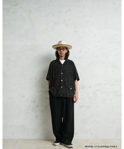WAIPER.inc(ワイパーインク)の「WAIPER×TOWN CRAFT TC26S013WP Zebra Pattern Rayon Beach Shirts レーヨンビーチシャツ(シャツ/ブラウス・メンズ・ホワイト系その他/ブラック系その他・M/L)」の10枚目の写真
