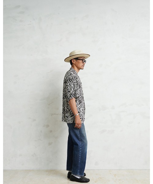 WAIPER.inc(ワイパーインク)の「WAIPER×TOWN CRAFT TC26S013WP Zebra Pattern Rayon Beach Shirts レーヨンビーチシャツ(シャツ/ブラウス・メンズ・ホワイト系その他/ブラック系その他・M/L)」の13枚目の写真