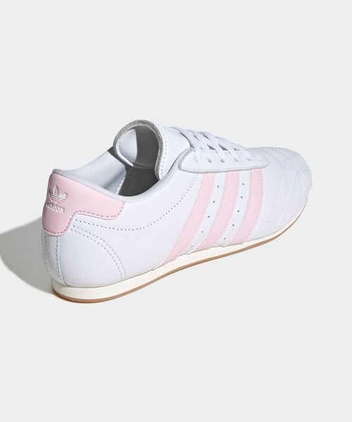 adidas(アディダス)の「テコンドー / Taekwondo / アディダスオリジナルス adidas Originals ローカットスニーカー(スニーカー・レディース・ホワイト×ピンク・27.5cm/28.0cm/24.0cm/23.5cm/23.0cm/22.5cm/22.0cm/29.0cm/28.5cm/25.0cm/25.5cm/24.5cm/26.0cm/26.5cm/27.0cm)」の5枚目の写真