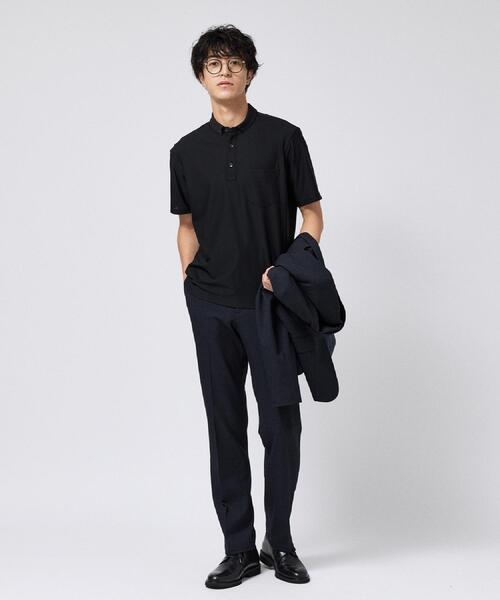 TAKEO KIKUCHI(タケオキクチ)の「【通気性】AIR TOOL ポロシャツ(ポロシャツ・メンズ・ネイビー/ブラウン系その他・02/03/04)」の16枚目の写真