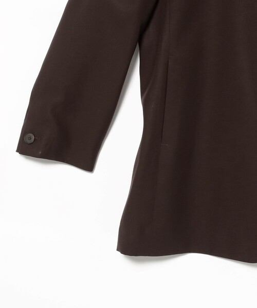 Demi-Luxe BEAMS(デミルクス ビームス)の「ラペルレス オーバー ジャケット(その他アウター・レディース・ブラック/ブラウン・38/36)」の11枚目の写真