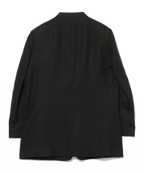 Demi-Luxe BEAMS(デミルクス ビームス)の「ラペルレス オーバー ジャケット(その他アウター・レディース・ブラック/ブラウン・38/36)」の6枚目の写真