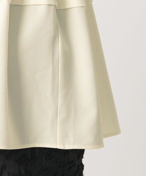BEAUTY&YOUTH UNITED ARROWS(ビューティーアンドユースユナイテッドアローズ)の「【WEB限定 Wardrobe DAILY MINIMAL】レイヤードフレアニットプルオーバー ウォッシャブル(ニット/セーター・レディース・ネイビー/オフホワイト/ダークグレー・FREE)」の21枚目の写真