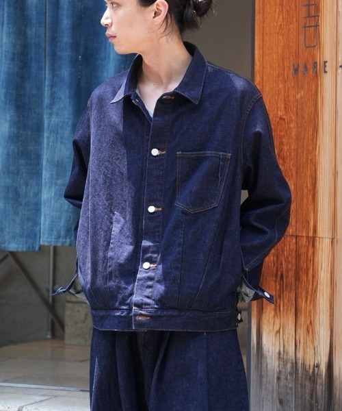 SHINYAKOZUKA(シンヤコヅカ)の「SHINYA KOZUKA/シンヤコズカ/ordinary city antique miner(カバーオール・メンズ・ブラック/その他4・S/M)」の2枚目の写真