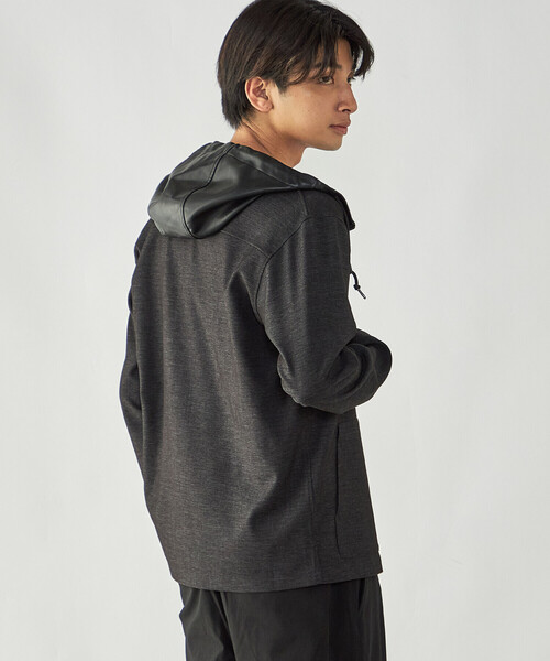 COMME CA ISM(コムサイズム)の「デニムライク ストレッチ デッキブルゾン(ブルゾン・メンズ・ブラック/ネイビー・M/L)」の10枚目の写真