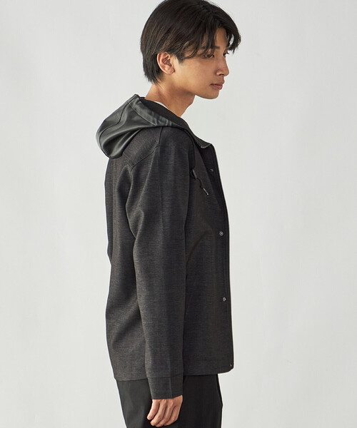 COMME CA ISM(コムサイズム)の「デニムライク ストレッチ デッキブルゾン(ブルゾン・メンズ・ブラック/ネイビー・M/L)」の11枚目の写真