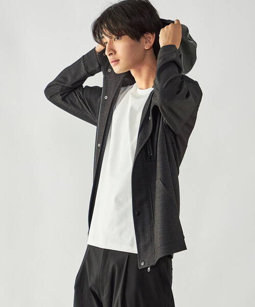 COMME CA ISM(コムサイズム)の「デニムライク ストレッチ デッキブルゾン(ブルゾン・メンズ・ブラック/ネイビー・M/L)」の13枚目の写真
