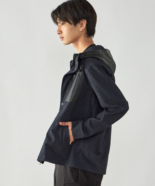 COMME CA ISM(コムサイズム)の「デニムライク ストレッチ デッキブルゾン(ブルゾン・メンズ・ブラック/ネイビー・M/L)」の19枚目の写真