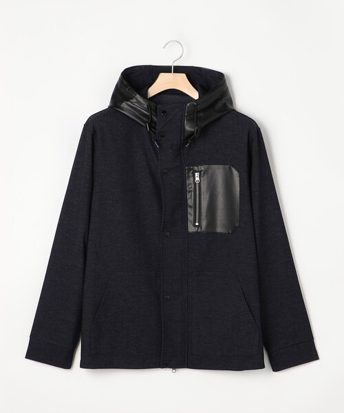 COMME CA ISM(コムサイズム)の「デニムライク ストレッチ デッキブルゾン(ブルゾン・メンズ・ブラック/ネイビー・M/L)」の22枚目の写真