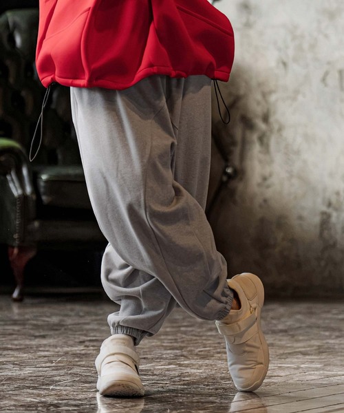 CAMBIO(カンビオ)の「mp15300-Brushed Bonded Balloon Jogger Pants バルーンジョガーパンツ(GM-A6202W-004)(その他パンツ・メンズ・チャコールグレー/ブラック/ミックスグレー・S/M/L)」の16枚目の写真