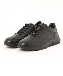 ECCO CITY STRIDE メンズ 本革 レースアップスニーカー
