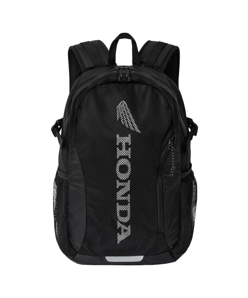 PHYPS MOTORCYCLE(フィップスモーターサイクル)の「Utility Mesh Backpack Black(バックパック/リュック・メンズ・その他・FREE)」の1枚目の写真