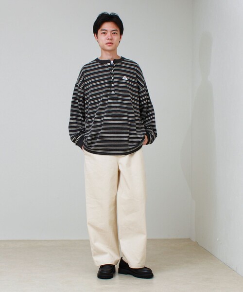 GEVACO(ゲバコ)の「【GEVACO/ゲバコ】12ozデニムイージーパンツ(デニムパンツ・メンズ・ブラック/インディゴブルー/キナリ・S/M/L)」の16枚目の写真
